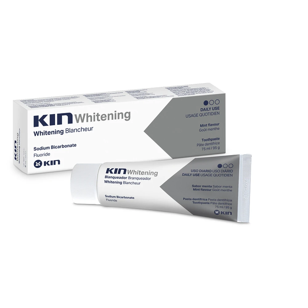 Kin Whitening Progressive Whitening Toothpaste, 75 ml, Laboratorios Kin