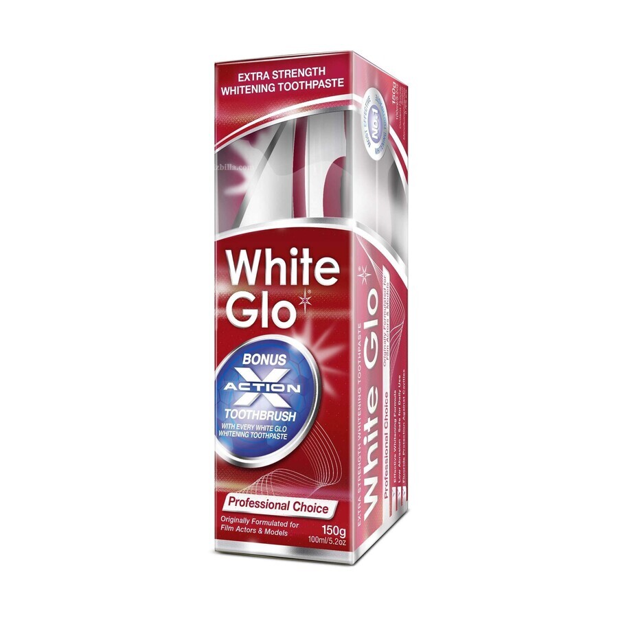 Dentifricio White Glo Professiona Choice, 100 ml, Barros Laboratories