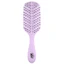 Go Green Ontklitter Lavendar Haarborstel, Natte Borstel