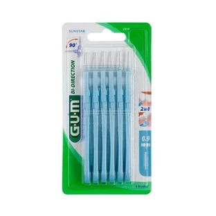 Cepillos interdentales Bi-Dirección 0,9 mm, 6 piezas, Sunstar Gum