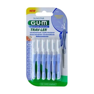 Interdental brushes Trav-Ler 0.6 mm, 6 pieces, Sunstar Gum