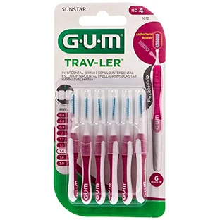 Trav-Ler interdental brushes 1.4 mm, 6 pieces, Sunstar Gum