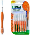 Cepillos interdentales Trav-Ler 0,9 mm, 6 piezas, Sunstar Gum