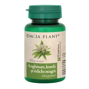 Artischocke, Leurda und schwarzer Rettich, 60 Tabletten, Dacia Plant
