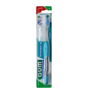 Toothbrush GUM TECHNIQUE +, soft, regular (490), Sunstar Gum