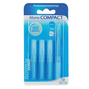 Interdental brushes Mono Compact Blue, 4 pieces, Elgydium