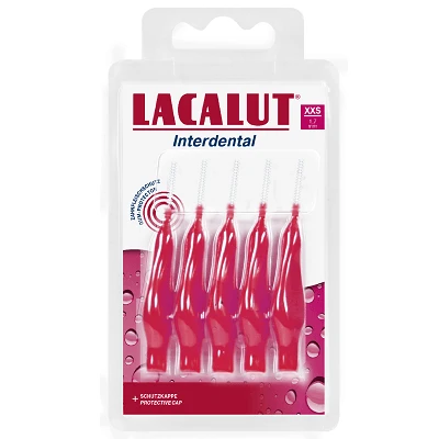 Interdental brushes XXS 1.7 mm Lacalut, 5 pieces, Theiss Naturwaren