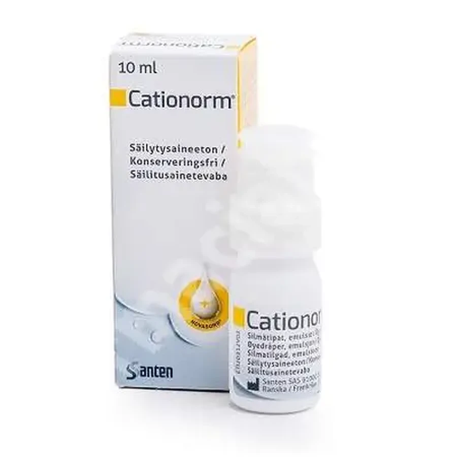 Cationorm Augentropfen 10 ml, Santen