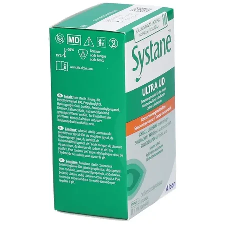 Systane Ultra UD Gotas oftálmicas lubricantes 0,7 ml, 30 comprimidos, Alcon