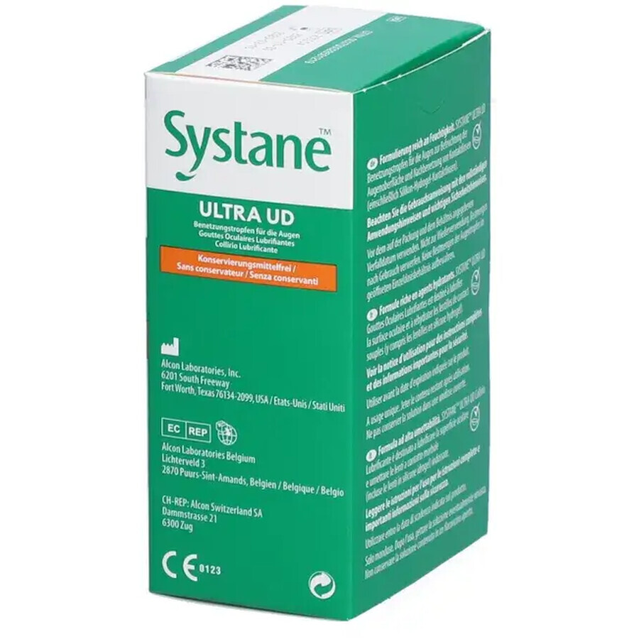 Systane Ultra UD Gouttes lubrifiantes ophtalmiques 0,7 ml, 30 comprimés, Alcon
