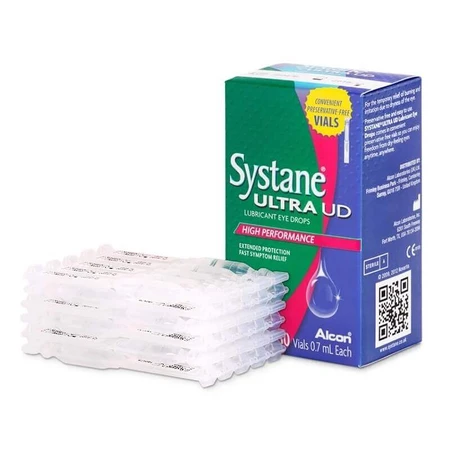 Systane Ultra UD Gotas oftálmicas lubricantes 0,7 ml, 30 comprimidos, Alcon