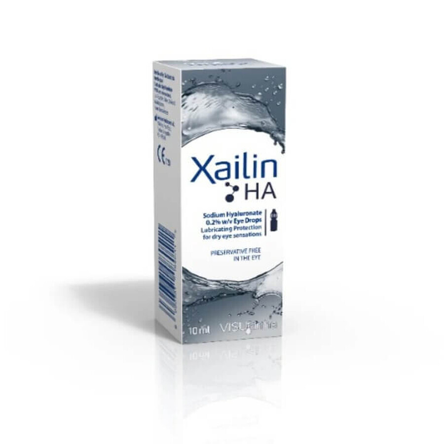 Xailin HA oogdruppels, 10 ml, Visufarma