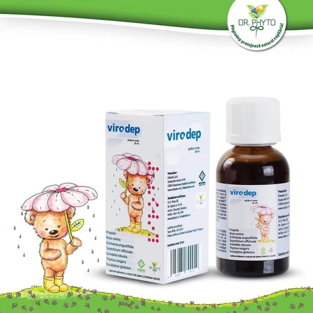 Virodep kinderdruppels 30 ml, Dr. Phyto