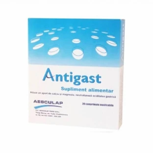 Antigast, 20 chewable tablets, Aesculap