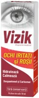 Vizik eye drops for irritated and red eyes, 10 ml, Zdrovit
