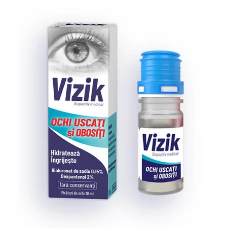 Vizik gotas para ojos secos y cansados, 10 ml, Zdrovit