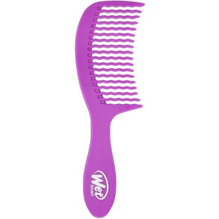 Peine para desenredar el pelo morado, Cepillo húmedo