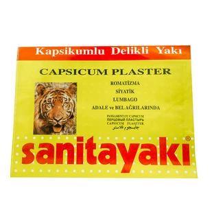 Anti-rheumatic patch with peppers, 1 pc, Sanitayaki
