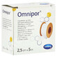 Omnipor hypoallergenic paper backed patch (900437), 2.5cmx5m, 1 piece,Hartmann