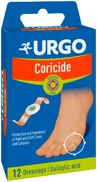 Coricide adhesive patches for corns, 12 pieces, Urgo