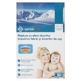 Cooling patches for fever and headache, 4 pieces, Senssimed