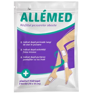 Allemed hydrogel patches for tired feet, 2 pieces, Labottach