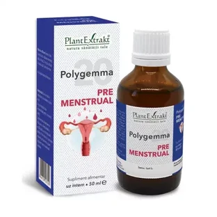 Polygemma 20, Premenstrual, 50 ml, Extracto Vegetal