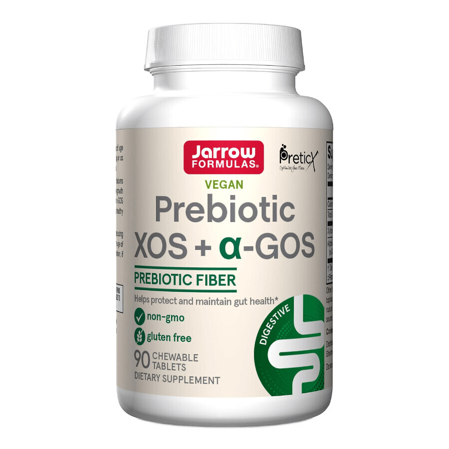 Prebiotics XOS+GOS Jarrow Formulas, 90 chewable tablets, Secom