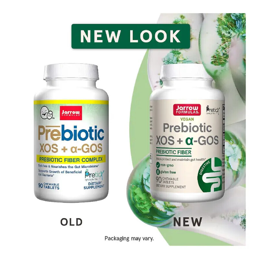 Prebiotics XOS+GOS Jarrow Formulas, 90 chewable tablets, Secom