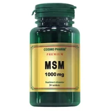 Premium MSM 1000mg, 30 comprimés, Cosmopharm