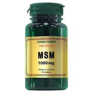 MSM Premium 1000mg, 30 comprimidos, Cosmopharm