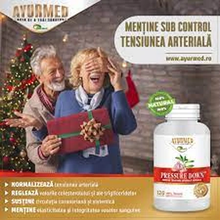 Baisse de la pression, 100 comprimés, Ayurmed