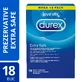 Condoms Extra Safe, 18 pieces, Durex
