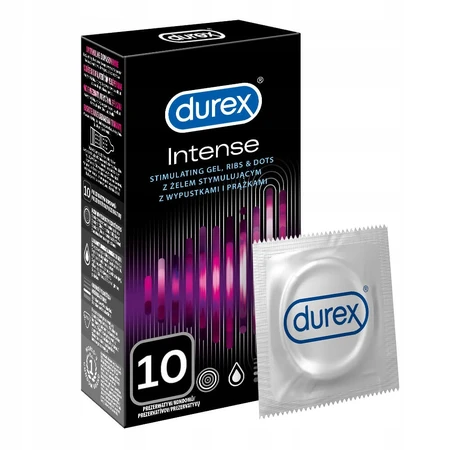 Condom Intense, 10 pieces, Durex