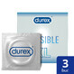 Condoms Invisible XL, 3 packs, Durex