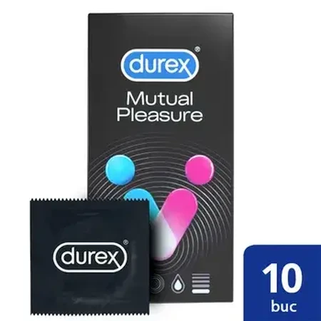 Condom Mutual Pleasure, 10 pieces, Durex