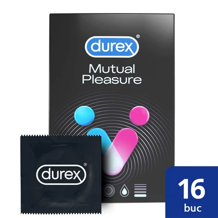 Condoms Mutual Pleasure, 16 pieces, Durex