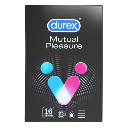 Condoms Mutual Pleasure, 16 pieces, Durex