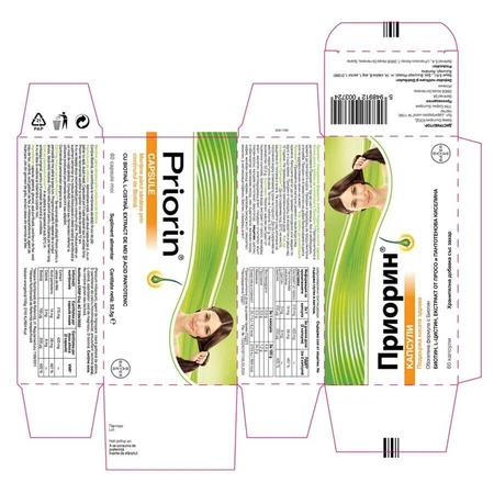 Priorin voor gezond haar, 60 capsules, Bayer