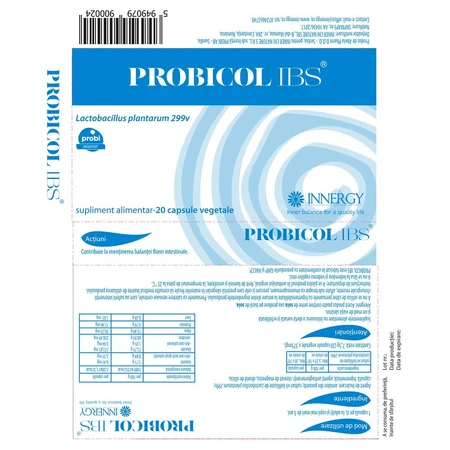 Probicol IBS, 20 pflanzliche Kapseln, Innergy