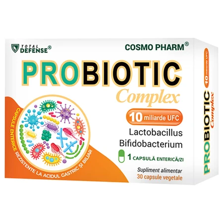 Complexe probiotique, 30 gélules, Cosmopharm