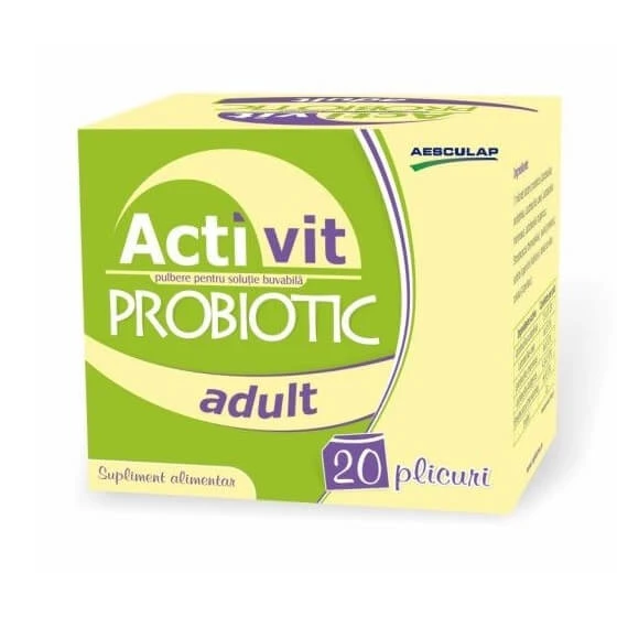 Probiotic for adults Activit, 20 sachets, Aesculap