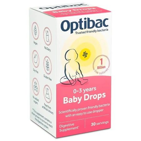 Probiotikum für Säuglinge und Kinder, 10 ml, OptiBac