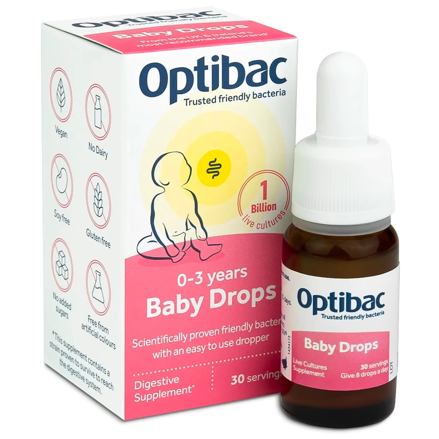 Probiotikum für Säuglinge und Kinder, 10 ml, OptiBac