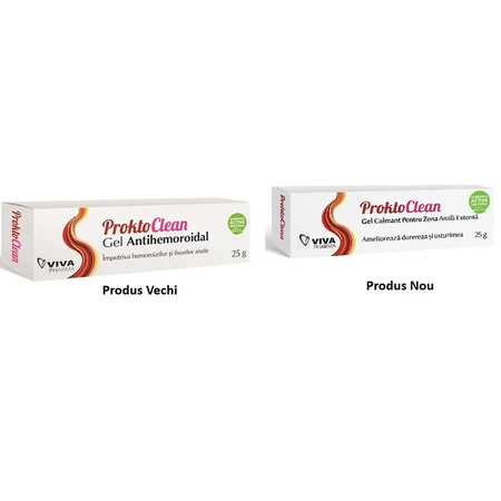 ProktoClean żel przeciw hemoroidom, 25 g, Viva Pharma: ceny i cechy