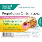 Propolis with Vitamin C, Echinacea and honey, 30 tablets, Rotta Natura