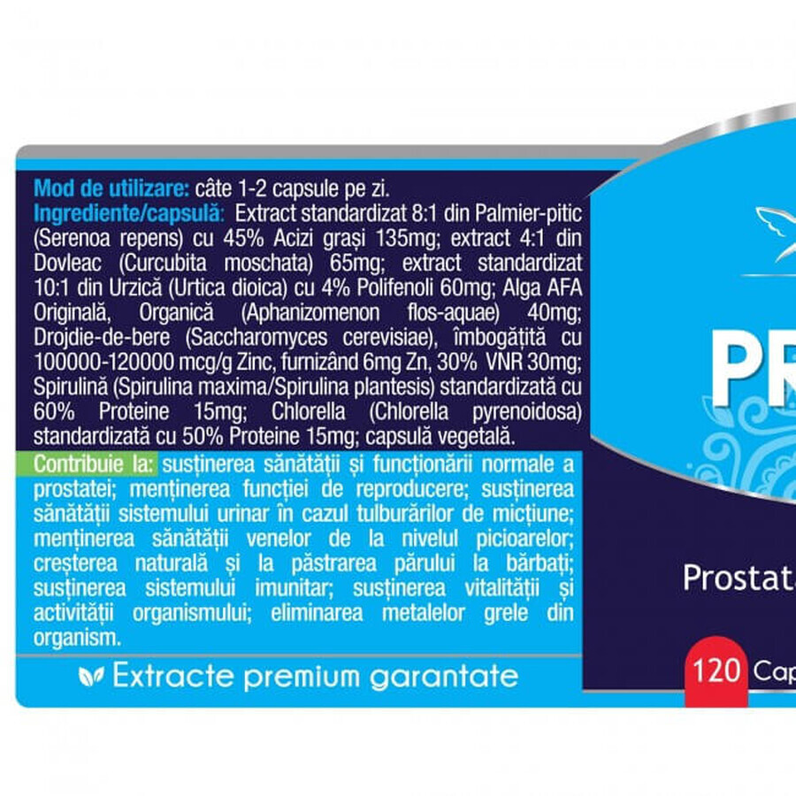 Prostaatsteel, 120 capsules, Herbagetica