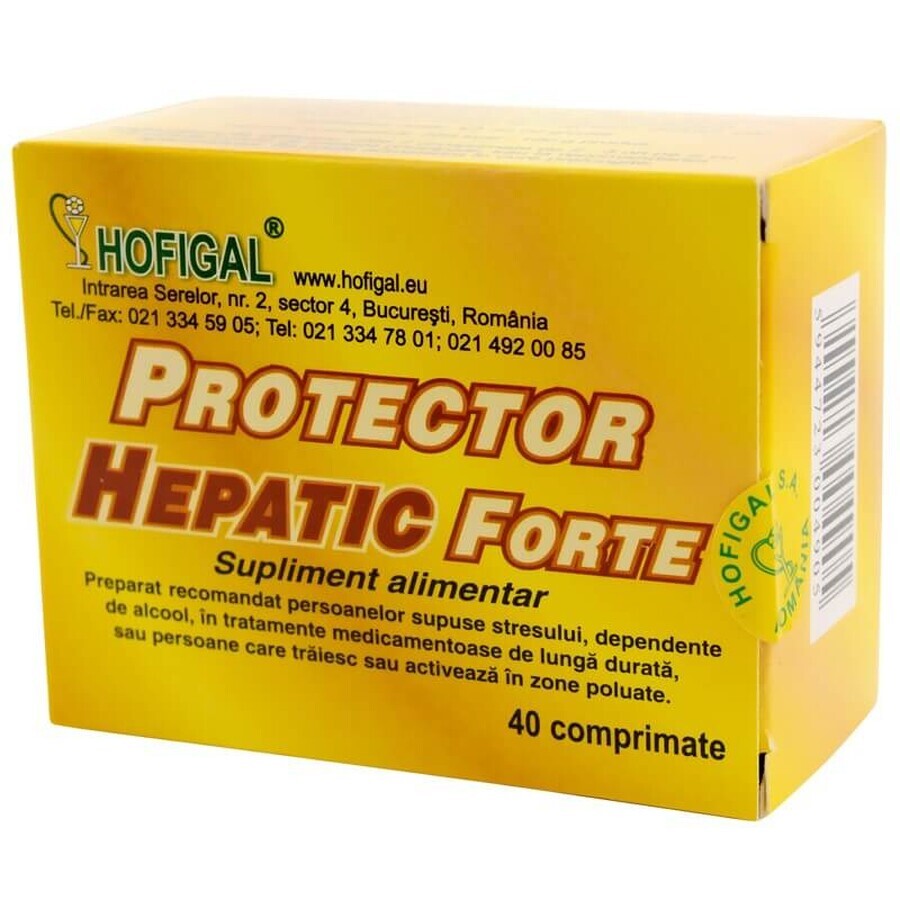Hepatic Protector Forte, 40 tablets, Hofigal