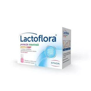 Intestinal protector for children, Lactoflora, 5x7 ml, Stada