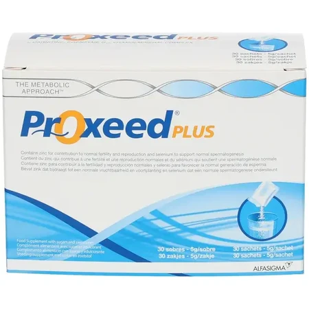 Proxeed Plus, 30 Portionsbeutel für normalen männlichen Fertilität, Alfasigma